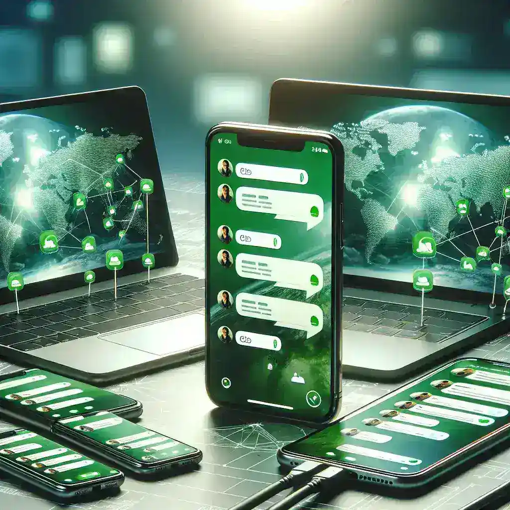 "WhatsApp new multi-device feature allows users to access accounts without main phone active, enhancing connectivity across devices."
