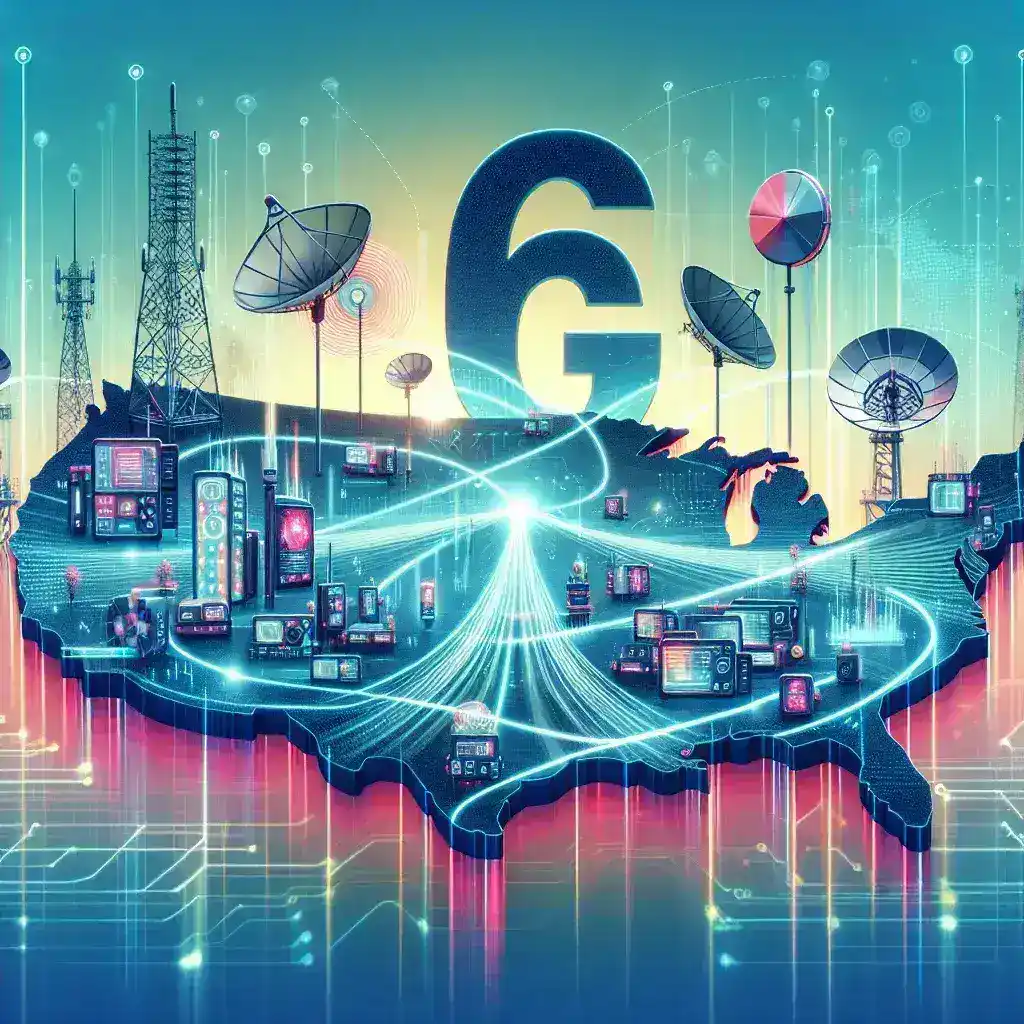 "Logo AT&T dengan latar belakang futuristik menggambarkan inisiatif uji coba Backbone 6G yang diumumkan di seluruh AS, menandai langkah penting dalam teknologi telekomunikasi."